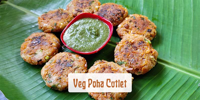 Poha Cutlet