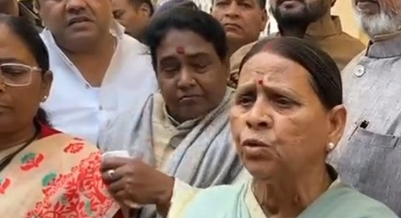 CM Nitish consumes bhang, insults women: Rabri Devi