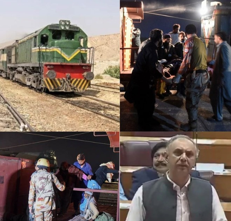 Pakistan blames Afghanistan for Jaffar Express train attack; Kabul slams ‘baseless’ allegations