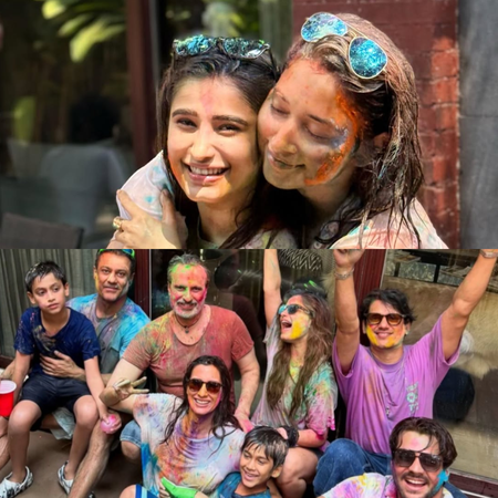 Raveena’s Holi party brings ex-lovers Vijay and Tamannaah under same roof