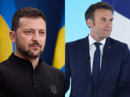 Zelensky, Macron hold phone talks ahead of Trump-Putin conversation