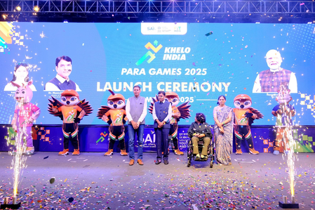 Khelo India Para Games 2025 anthem, mascot and logo launched in presence of Sports Min Mandaviya