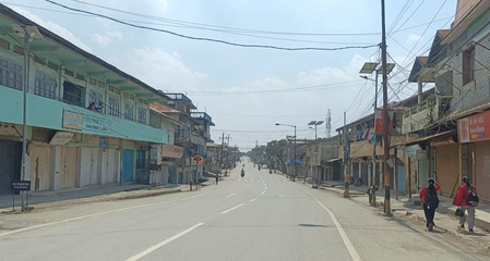 Curfew & shutdown hit life in Manipur’s Churachandpur for 4th day, no fresh incidents