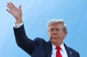 Trump flies to Alaska for Putin summit, calling it ‘high stakes’