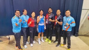 World Boxing C’ship: Nikhat Zareen begins campaign with dominant win