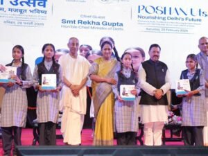 Delhi CM Rekha Gupta launches ‘Morning Nutrition Programme’ for 90,000 school kids