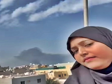 Karnataka woman records live missile attack in Bahrain, video goes viral