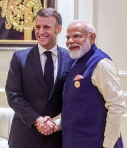 PM Modi thanks Macron after Holi greeting by French President in Hindi