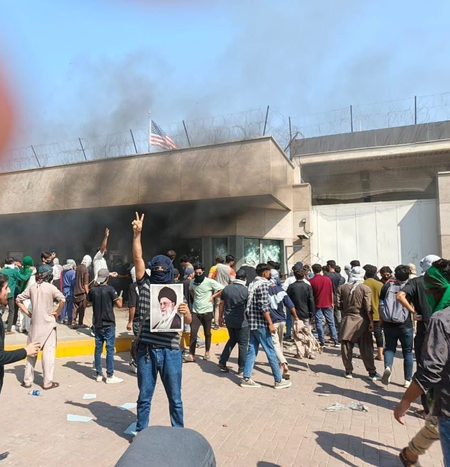 US Consulate in Karachi attacked by violent protesters after Khamenei’s death