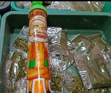 In MP’s Burhanpur, special masks and tailored water guns for Holi draw attention