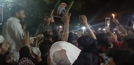 Protest in AMU, market shut in Old Lucknow area over Khamenei’s death