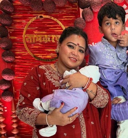 Bharti Singh reveals funny story behind naming newborn son as ‘Kaju’ in the sonography room itself