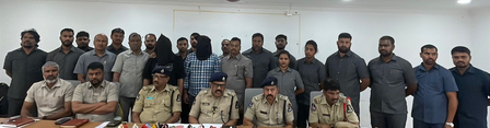 Two foreigners held in Hyderabad for drug peddling