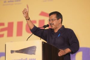 Kejriwal calls for ‘system change’ in Gujarat, asks voters to reject BJP, Congress