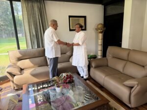 Sanjay Raut meets ex-VP Jagdeep Dhankhar on eve of LS taking up motion against Speaker Om Birla