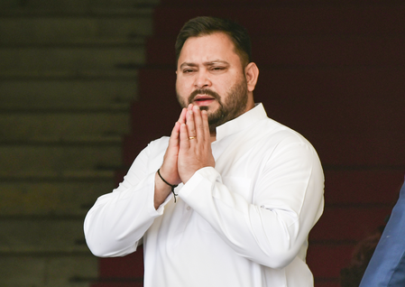 Tejashwi Yadav questions India’s foreign policy, urges Centre to take strong stand on energy security
