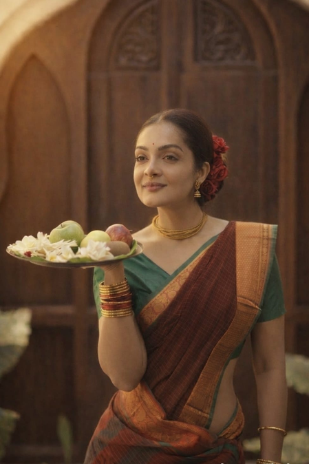 Sheena Chohan portrays Raja Ravi Varma’s iconic women with a modern twist