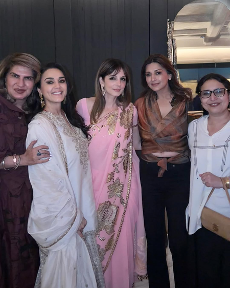 Preity Zinta enjoys night out after forever as she attends Sussanne Khan’s Eid celebration
