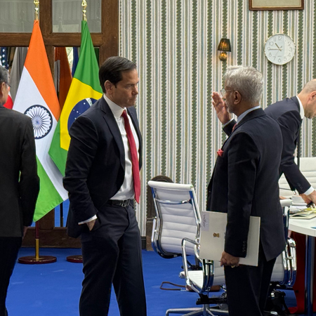 EAM Jaishankar meets Marco Rubio in France, has ‘useful talk’
