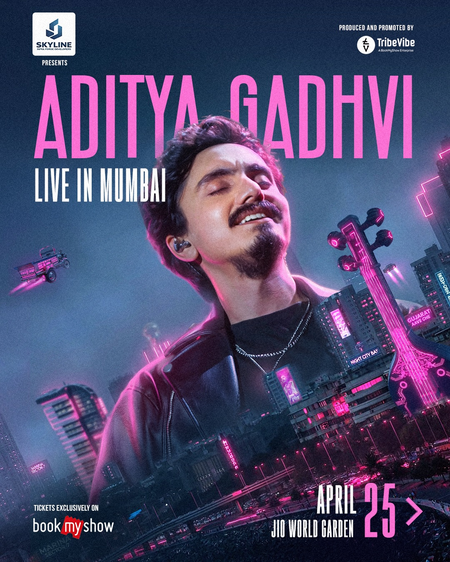 Aditya Gadhvi says ‘Performing in Mumbai is always special’