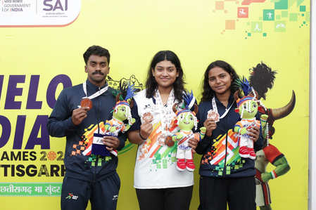 KITG Day 3: Manikanta helps Karnataka become first state to win over 10 gold medals, Chhattisgarh add one silver and two bronze