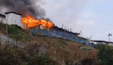 Mob torches NSCN-IM office in Manipur’s Ukhrul after killing of four cadres sparks tension