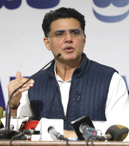 Sachin Pilot calls for all-party meet on women’s reservation, stresses on Constitution’s relevance