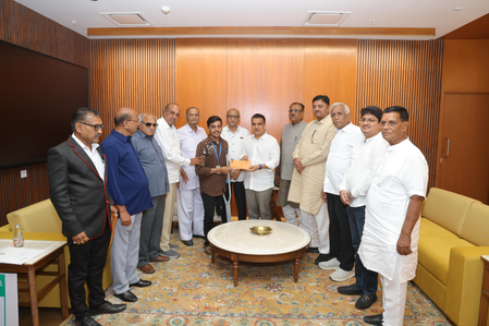 Gujarat Dy CM presides over jobs for differently-abled staff, aid to farmers’ heirs