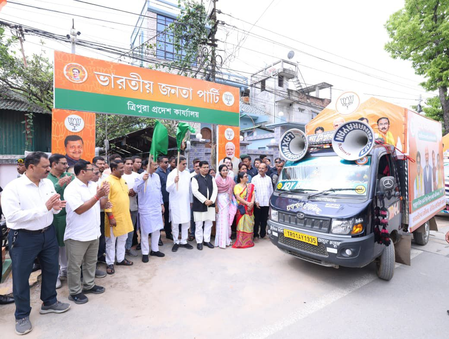 BJP set to form govt in Tripura tribal council: CM Saha​