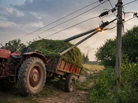 Two killed in MP as tractor-trolley hits overhead power line