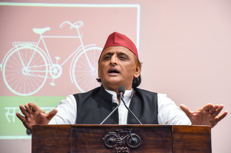 Akhilesh Yadav blames BJP’s ‘one-sided policies’ for violent Noida protest