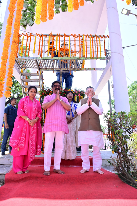 Jharkhand Governor, CM pay homage to Ambedkar, urge people to imbibe his ideals