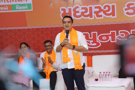 Unopposed BJP wins in local body polls show Opposition’s position in Gujarat, says Deputy CM
