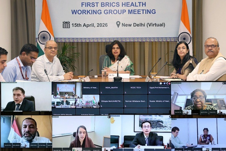 India chairs BRICS health meet, pitches lifestyle, mental health focus