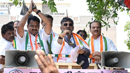 Shivakumar calls for INDIA bloc unity, seeks votes for DMK-led alliance in Tamil Nadu campaign