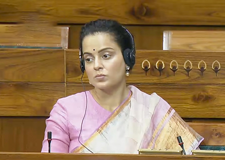 Kangana Ranaut calls PM Modi ‘flag bearer of feminism’ during LS debate