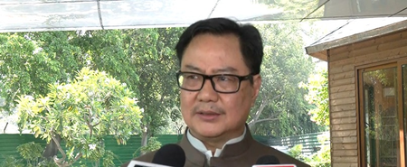 Wrong message being spread: Kiren Rijiju appeals Oppn not to spread rumours on delimitation bill