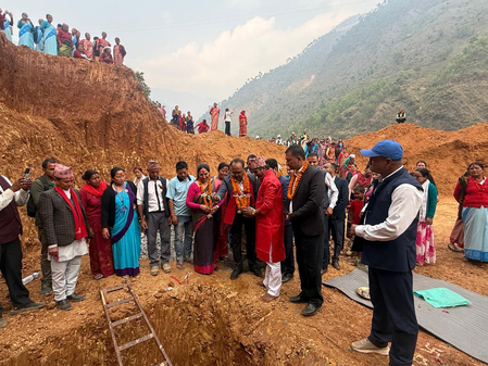 Nepal: Construction of health post begins with Indian assistance