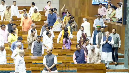 NDA pushes LS numbers as PM Modi urges not to politicise Women’s Bill, delimitation​