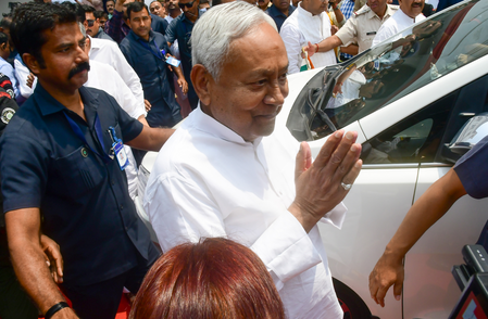 Centre allots Type-8 bungalow to Nitish Kumar at Sunehri Bagh in New Delhi