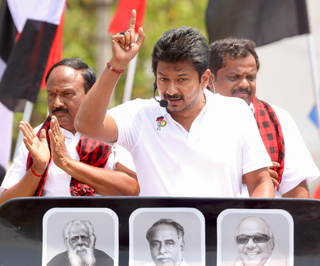 Udhayanidhi Stalin accuses Centre of snatching Tamil Nadu‘s rights; promises welfare expansion