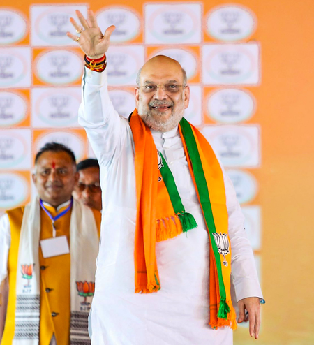 HM Shah to lead BJP roadshows in Tamil Nadu today