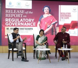 Regulations have become increasingly micro in nature: Arundhati Bhattacharya at JGU report release