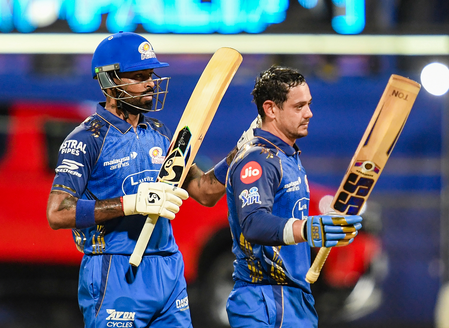 IPL 2026: De Kock’s unbeaten 112 helps Mumbai Indians post 195/6 against PBKS