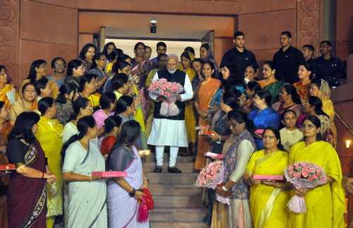 Country all set to take historic step towards women’s empowerment: PM Modi