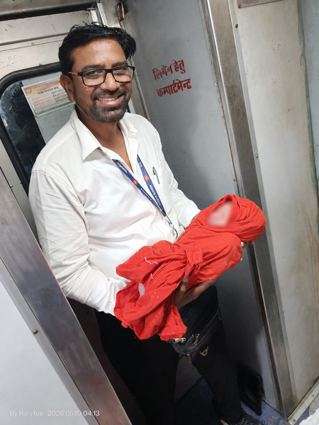 Two pregnant women give birth to newborns safely aboard moving trains in separate incidents