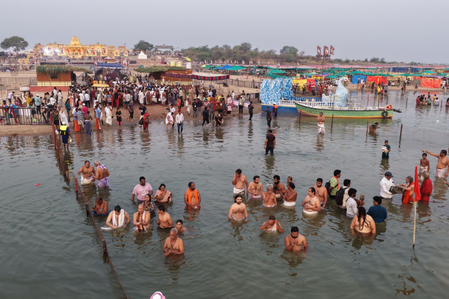 12-day Saraswati Antya Pushkaralu begins in Telangana’s Kaleshwaram