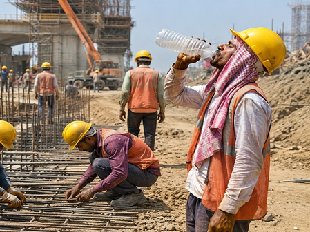 Odisha bars labour work during peak heat hours amid heatwave