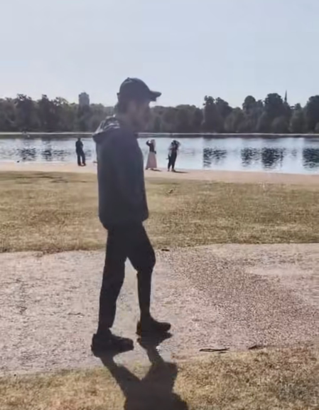 Anil Kapoor takes a walk down memory lane in London’s Hyde Park