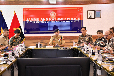 J&K DGP reviews security arrangements ahead of Eid and Amarnath Yatra